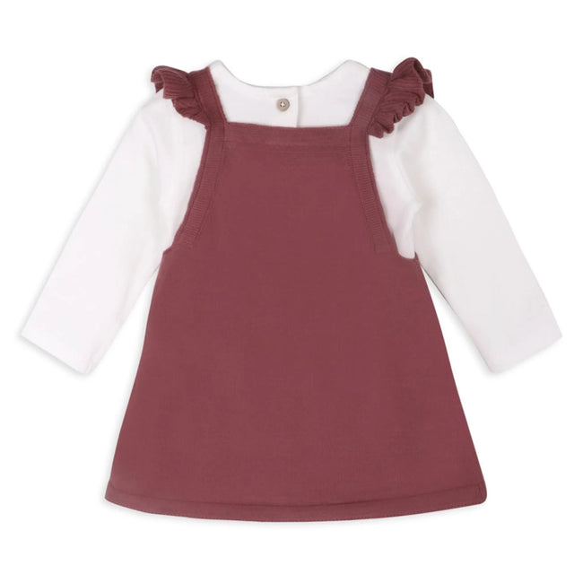 Safari Animals Baby Tunic Dress Set | 6-12M (Organic Cotton) bsby girls outfit set 