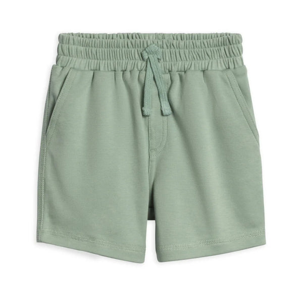 Jade Organic Cotton Shorts for Toddlers | Colored Organics