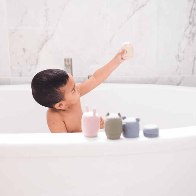 Silicone Bath Buddies - Olive Sprout Kids