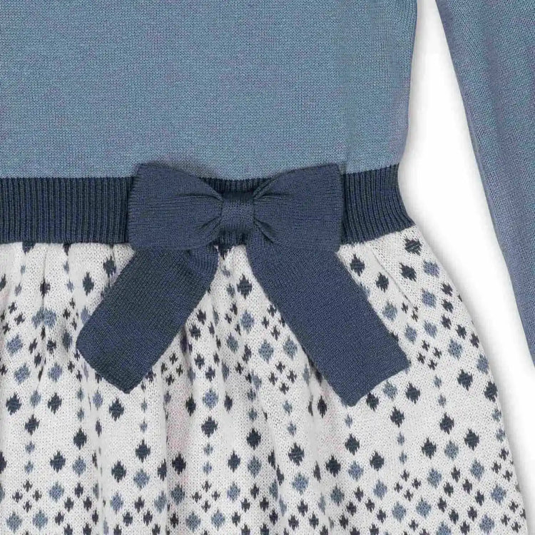 
                    
                      Skater Sweater Dress with Bow (Organic Cotton) - Olive Sprout Kids
                    
                  