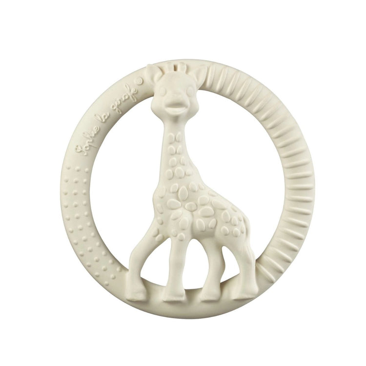 So’Pure Circle Teether used as a baby teether toy for everyday teething relief