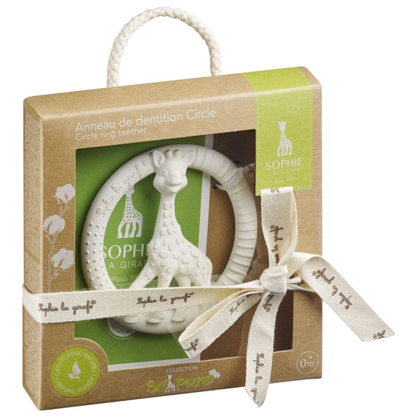 So’Pure Circle Teether designed as a baby teething toy for infants