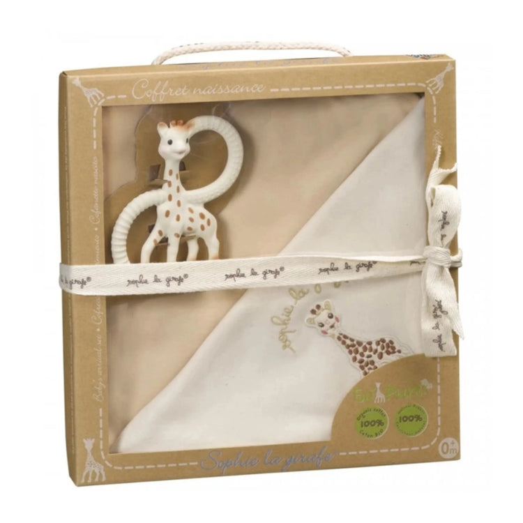 Sophie La Girafe So'Pure Birth Set teething toy babies