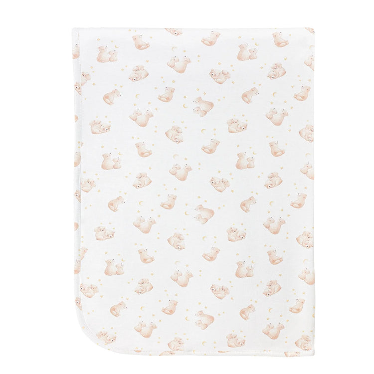 
                    
                      Teddy bear print newborn gown, blanket & hat gift set | Olive Sprout Kids
                    
                  