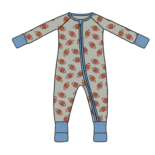 Football Baby Coverall 