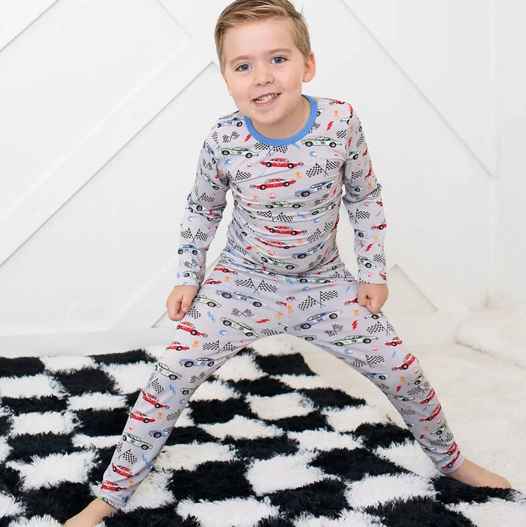 Turbo Tots Pajama bamboo for toddler boys