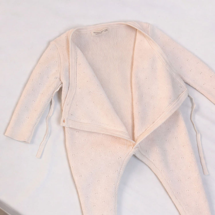 
                    
                      Unisex Baby Kimono Romper in Cream | Olive Sprout Kids
                    
                  