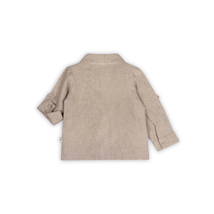Positano Linen Shirt & Corduroy Pants (Organic) - Olive Sprout Kids