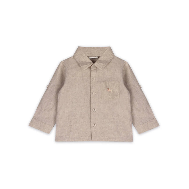 Positano Linen Shirt & Corduroy Pants (Organic) - Olive Sprout Kids
