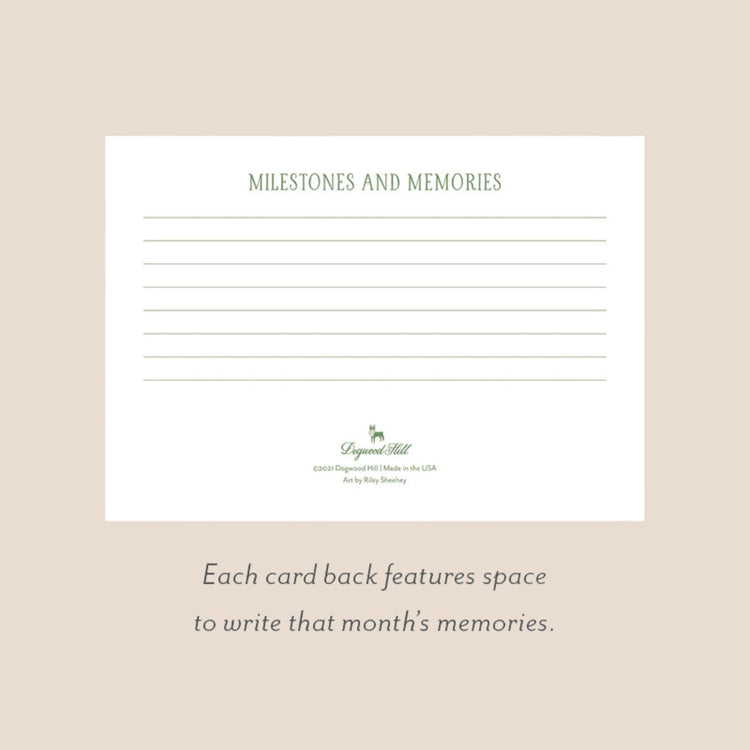 
                    
                      Zoo Animal Baby Monthly Milestone Cards
                    
                  